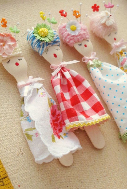Игрушки из ткани для малышей