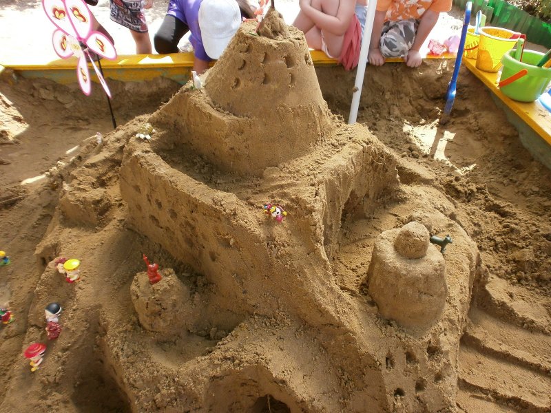 Фигуры из песка для детей легкие