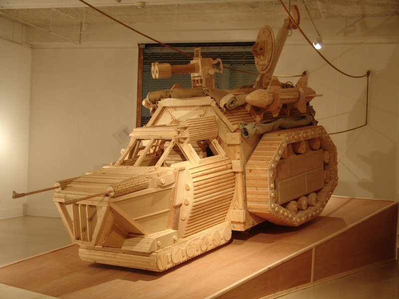 Деревянный танк