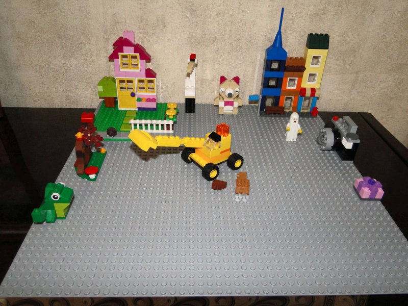 Конструктор LEGO Classic 10701 серая плата