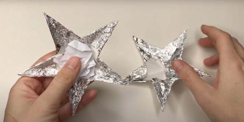 Оригами из фольги