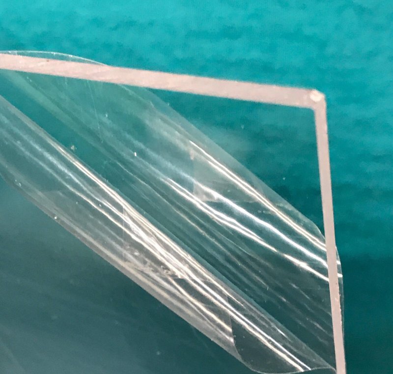 Acryl Sheet transparent, 5mmx1x2mtr