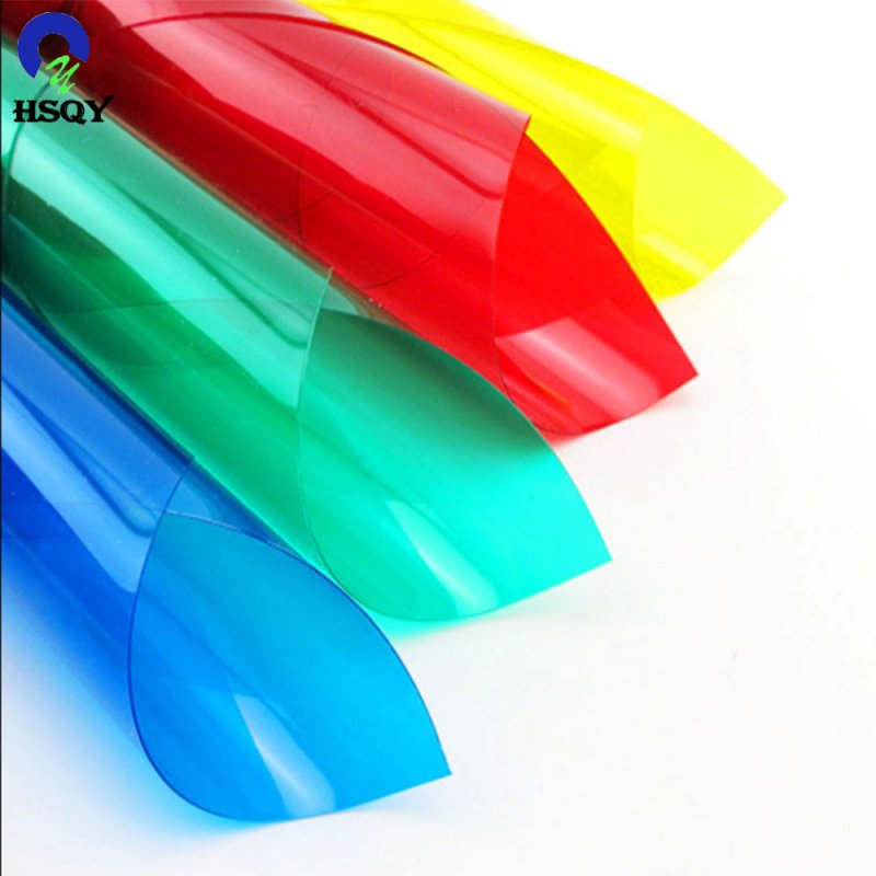 Цветная прозрачная пластмасса