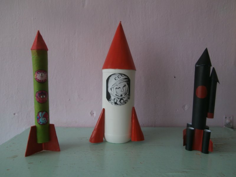Макет ракеты своими руками для детского сада
