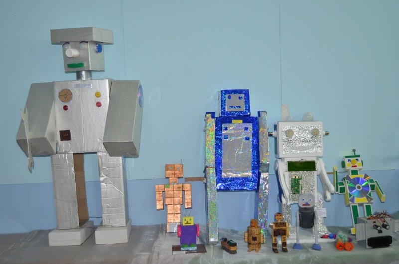Papercraft Билли Уэст робот