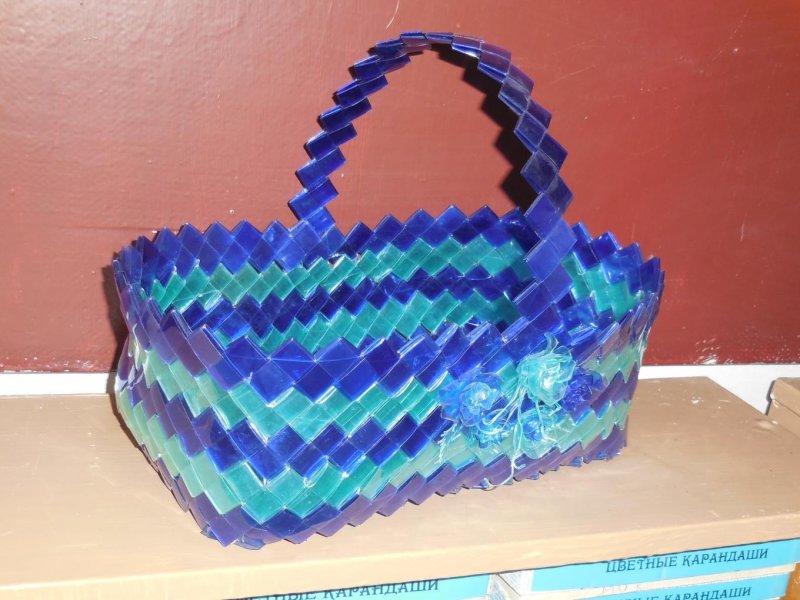 Цветочная сумка из фетра