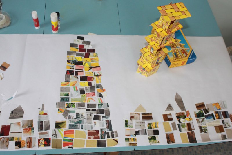 Модульное оригами Эйфелева башня