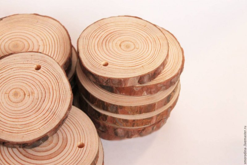 Бруски различных пород древесины