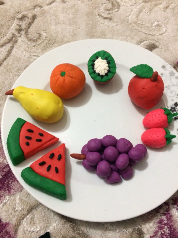 Блюда из фруктов для детей
