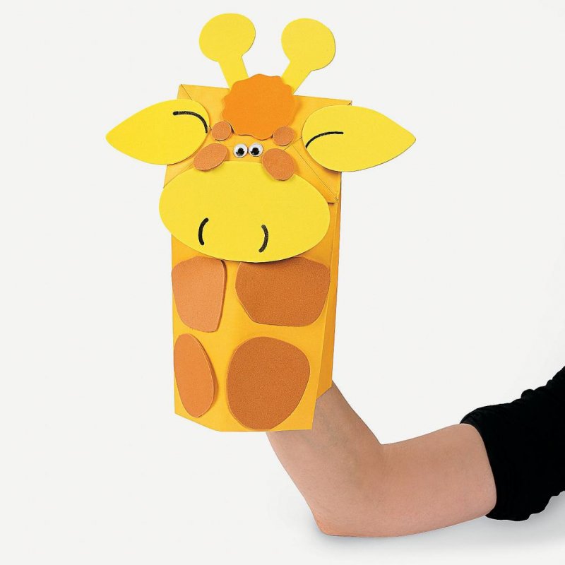 Поделка Жираф для малышей