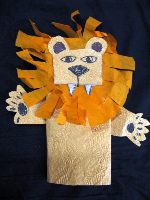 Lion paper Plate Craft for Kids