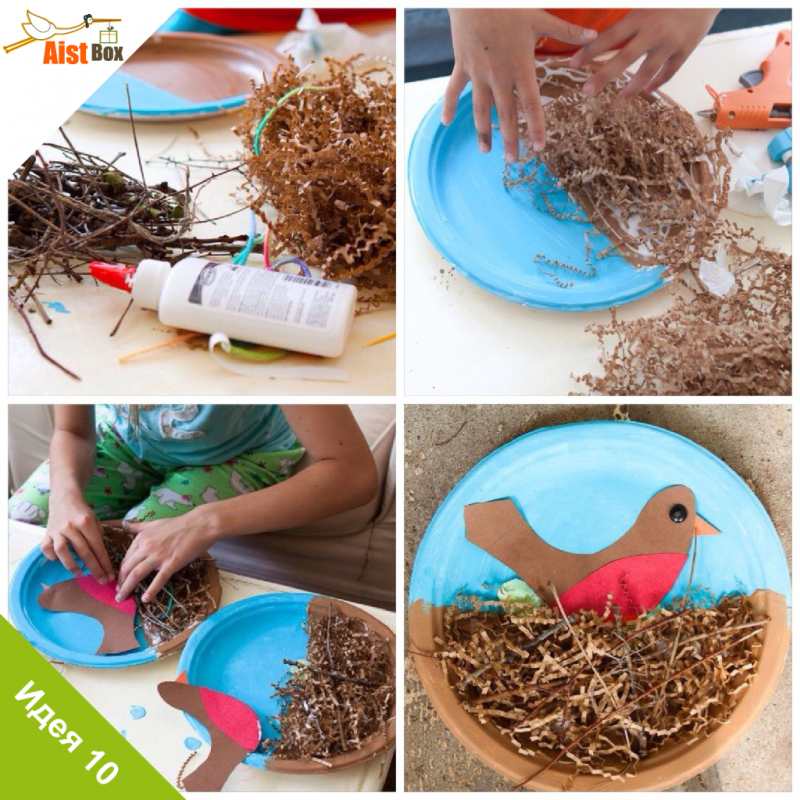 Гнездо для птиц своими руками для детского сада