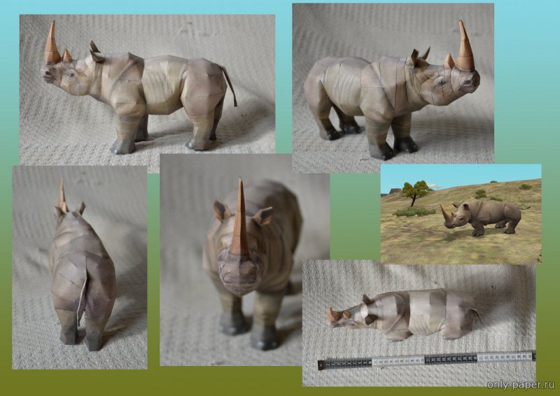 Фигурка Safari Ltd индийский носорог 297329