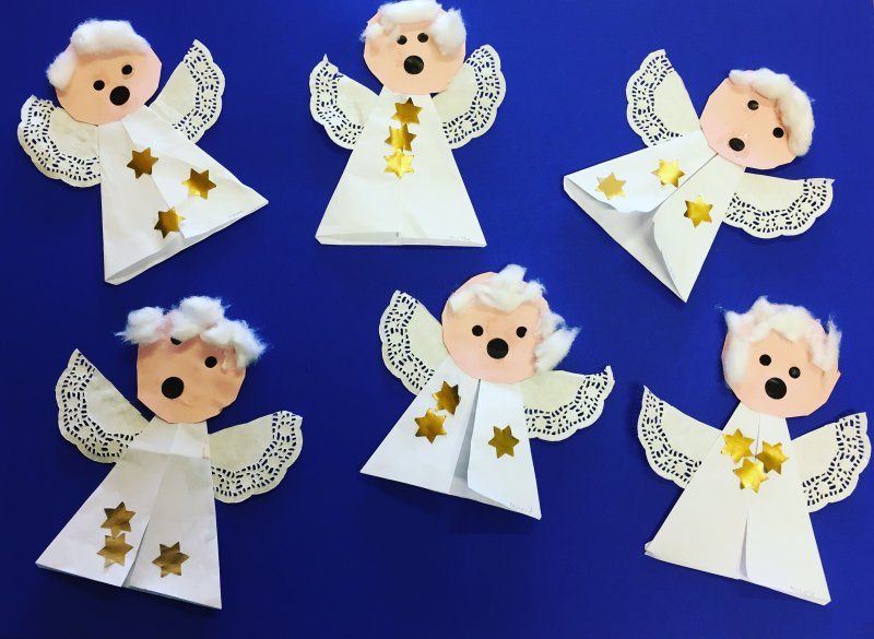 Ангелочки поделки для детей