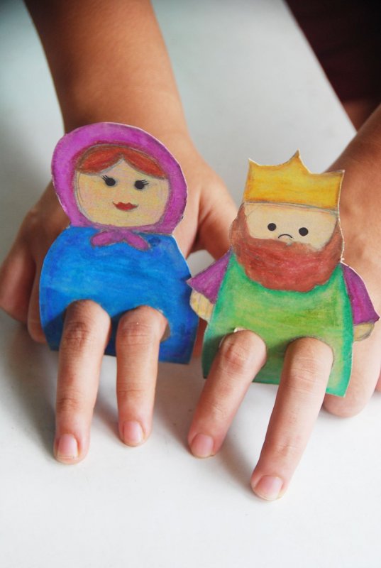 Пальчиковые куклы для детей