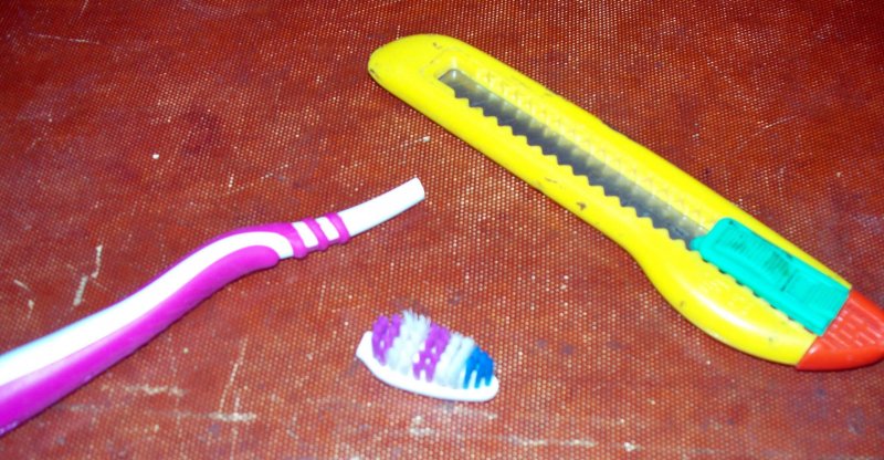 Костюм зубной щетки для детей