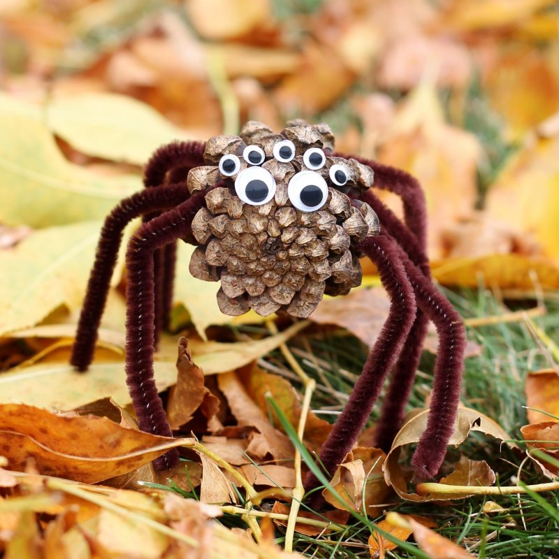 Поделки на Хэллоуин паук