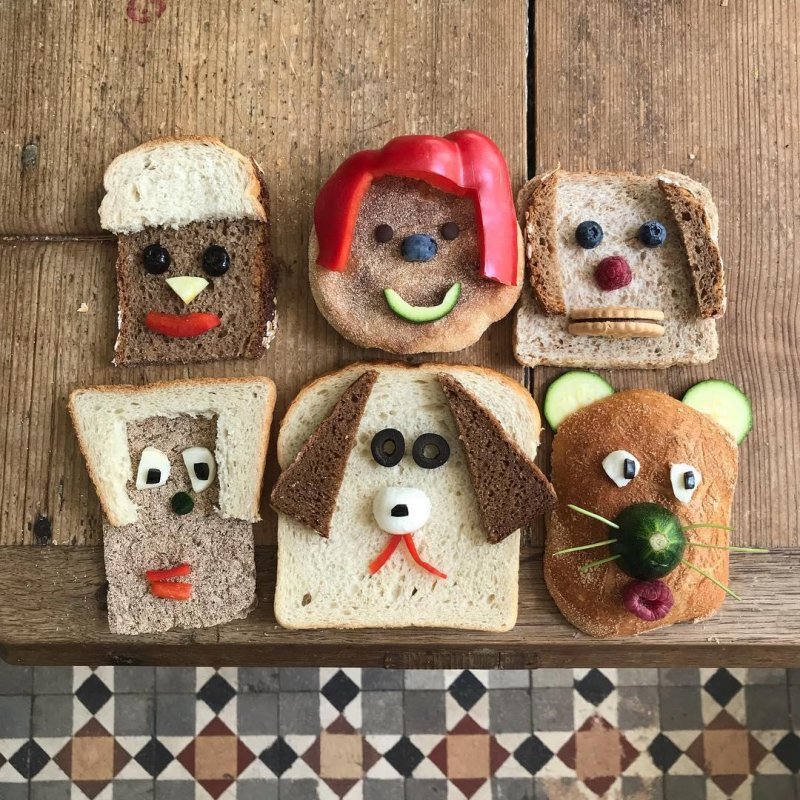 Бутерброды с сыром для детей
