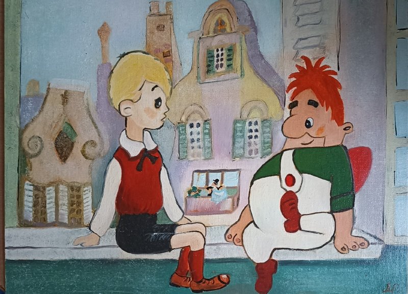 Малыш и Карлсон мультфильм 1968