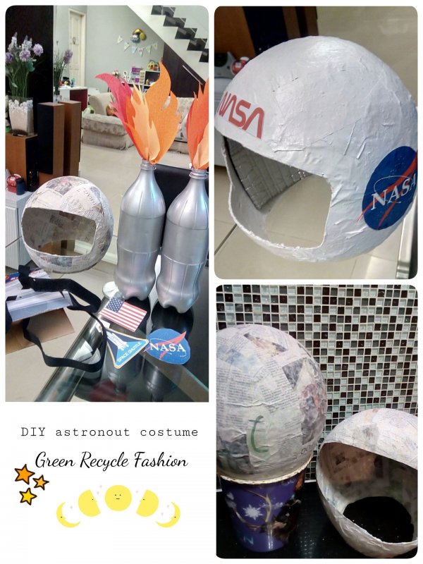Шлем Космонавта своими руками для ребенка