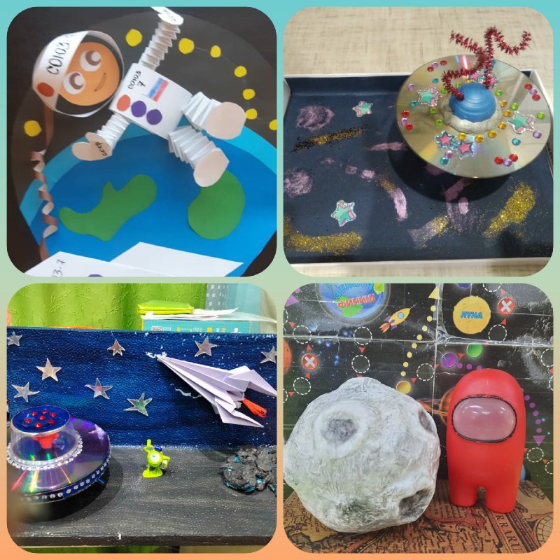 Подделка на тему космос в детский сад