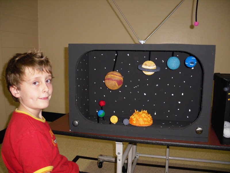 Детские аппликации на тему космос
