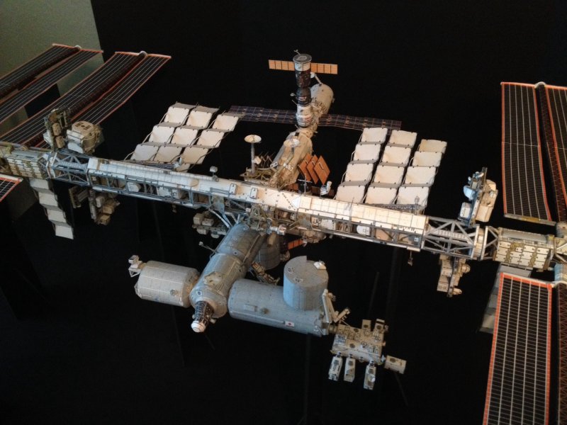 ISS AXM paper model
