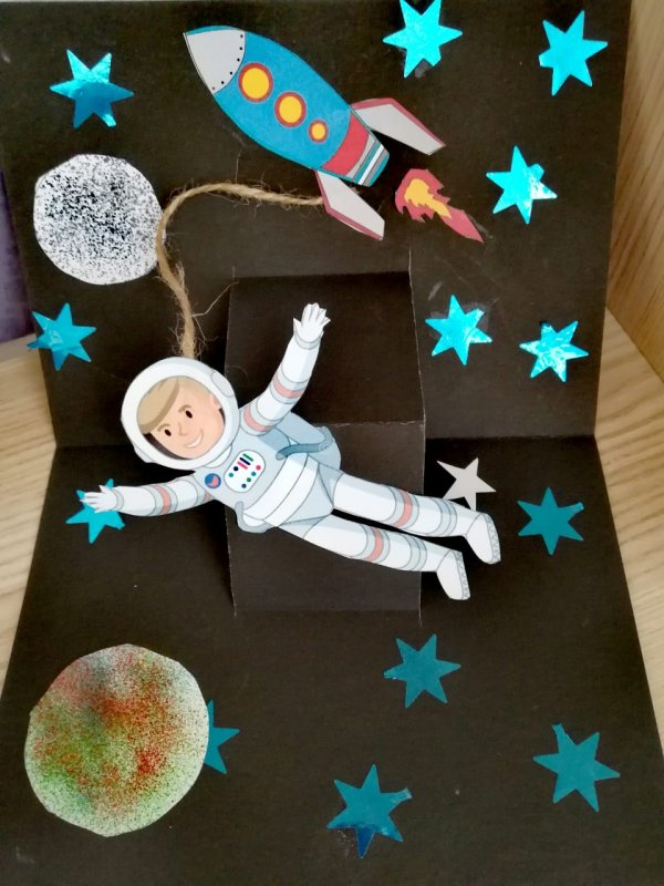 Поделка космос в детский сад