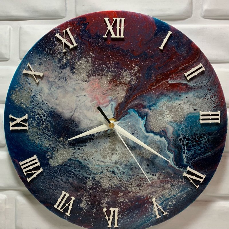 Часы настенные космические
