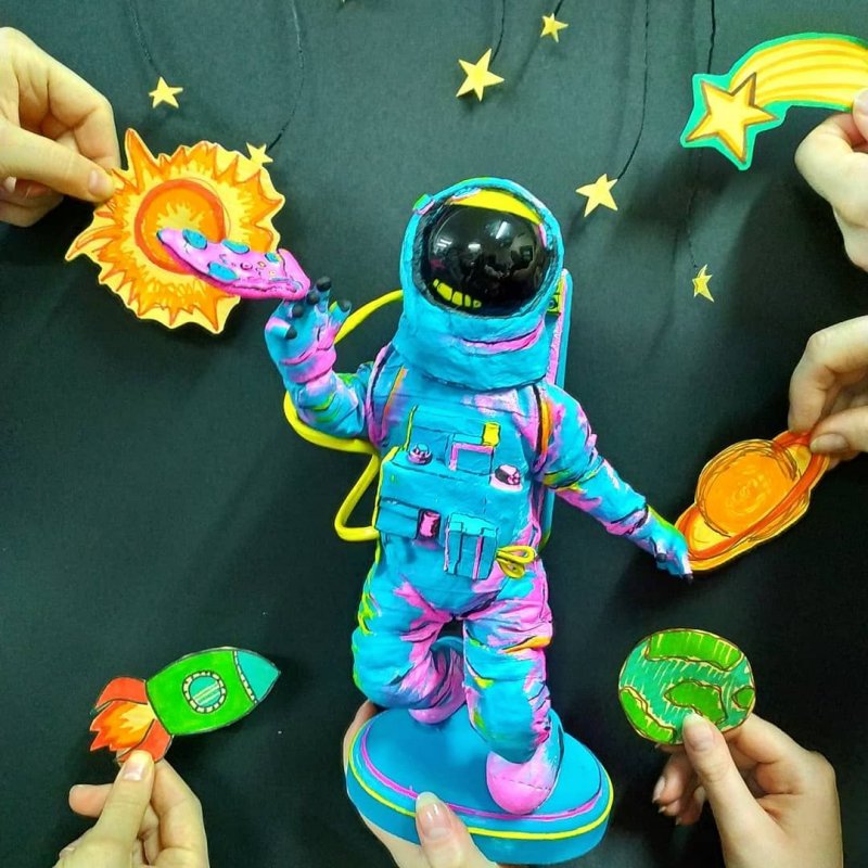 Елочные игрушки Эрих Краузе космос