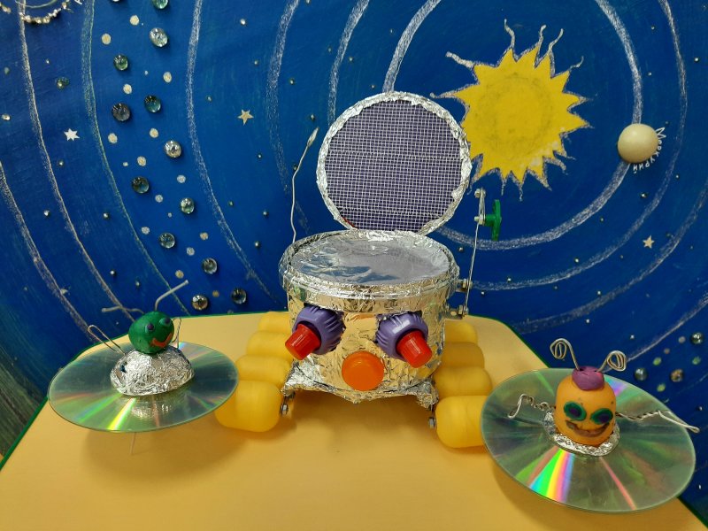 Поделка ко Дню космонавтики макет солнечной системы