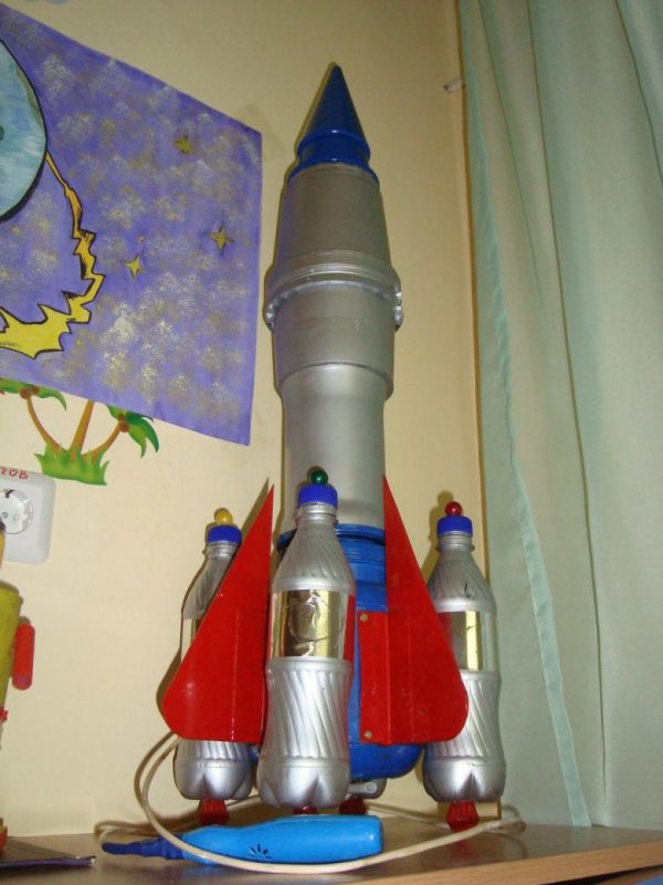 Ракета из подручных материалов