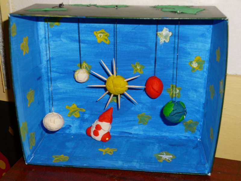 Поделки на день космонавтиков в детский сад