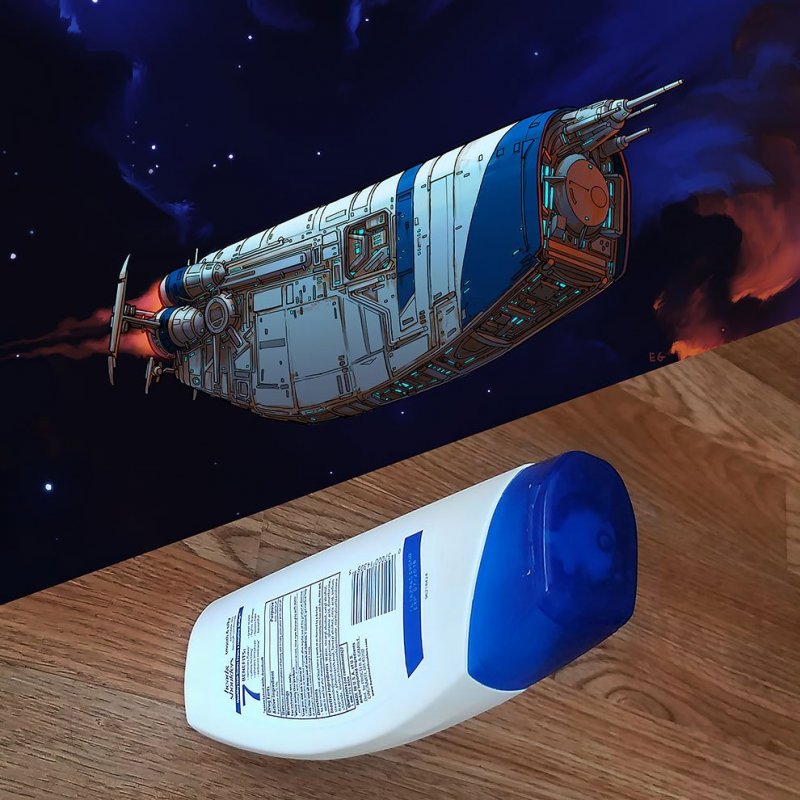 Модели космических кораблей из бумаги