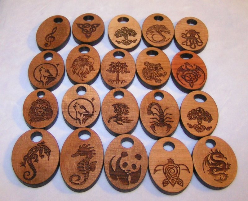 Сувениры из дерева лазерная гравировка