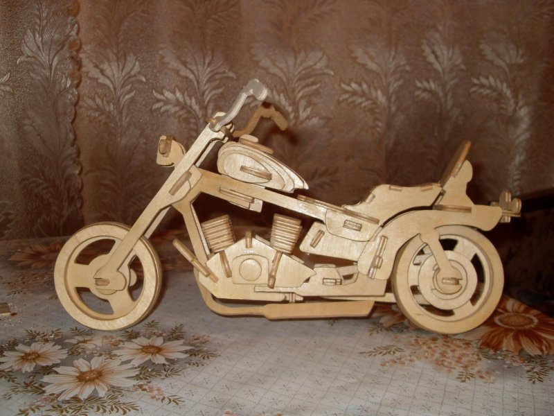 Мотоцикл из фанеры
