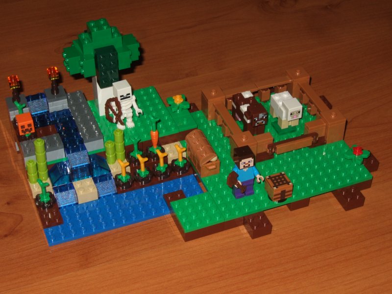 LEGO майнкрафт самоделки