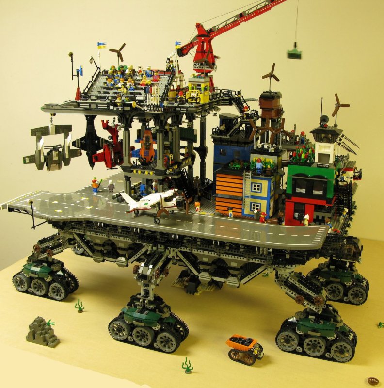 LEGO moc Crawler Town