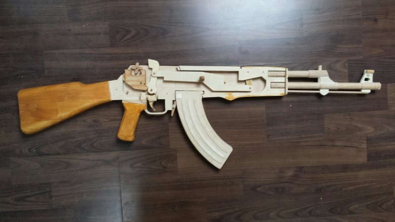 AK 47 резинкострел