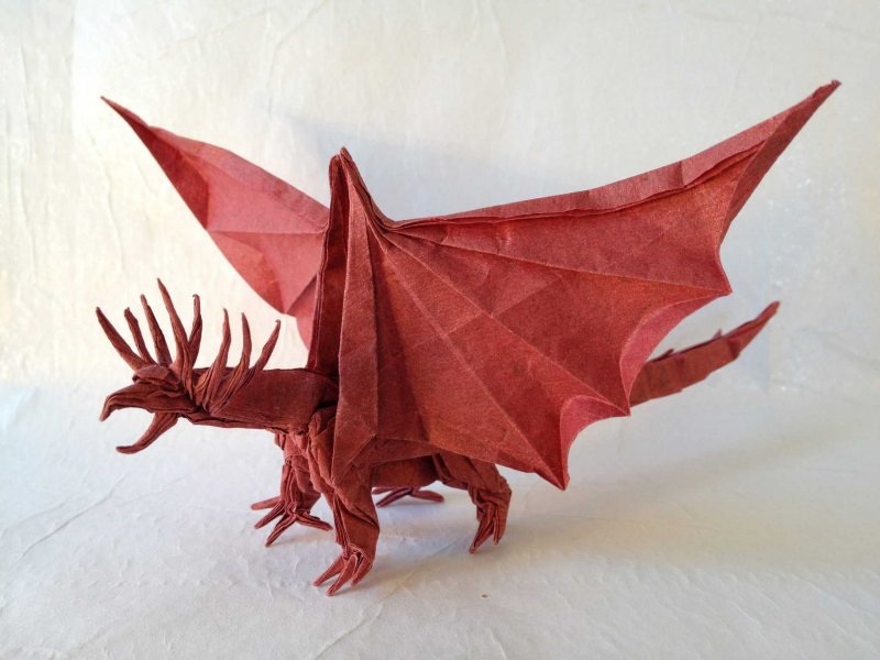 Origami Ancient Dragon Satoshi Kamiya
