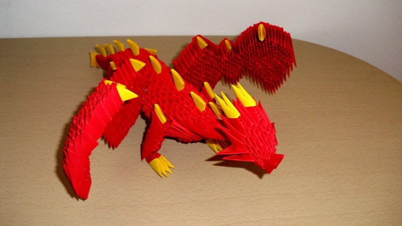 LEGO 4 головый дракон