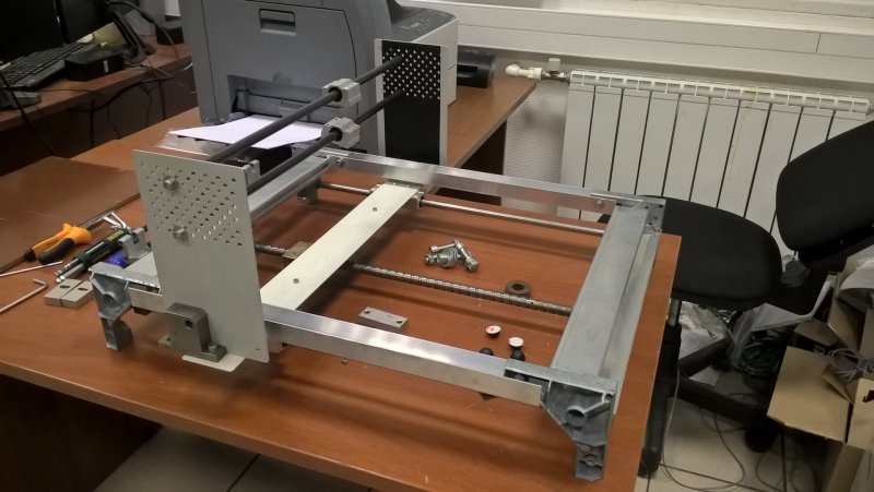 Двигатель от сканера в 3d принтер
