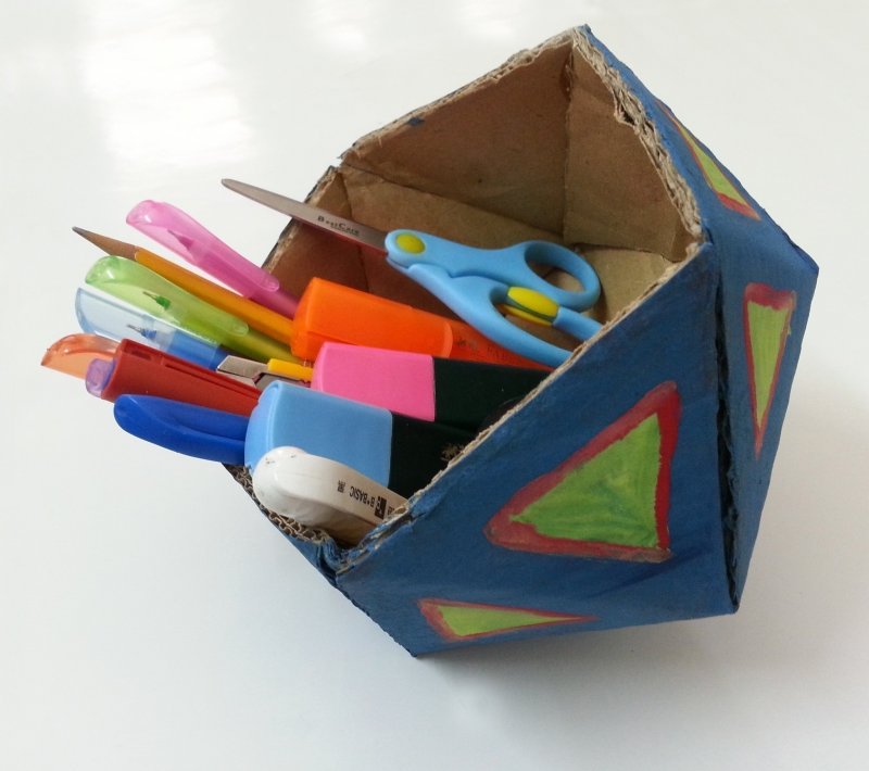 Подставка в технике оригами