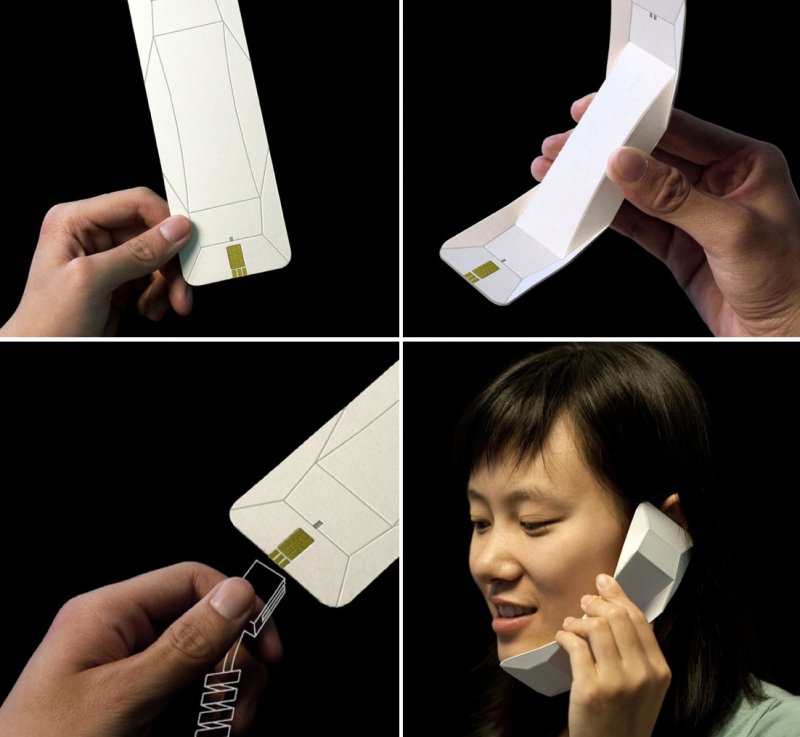 Смартфон из бумаги