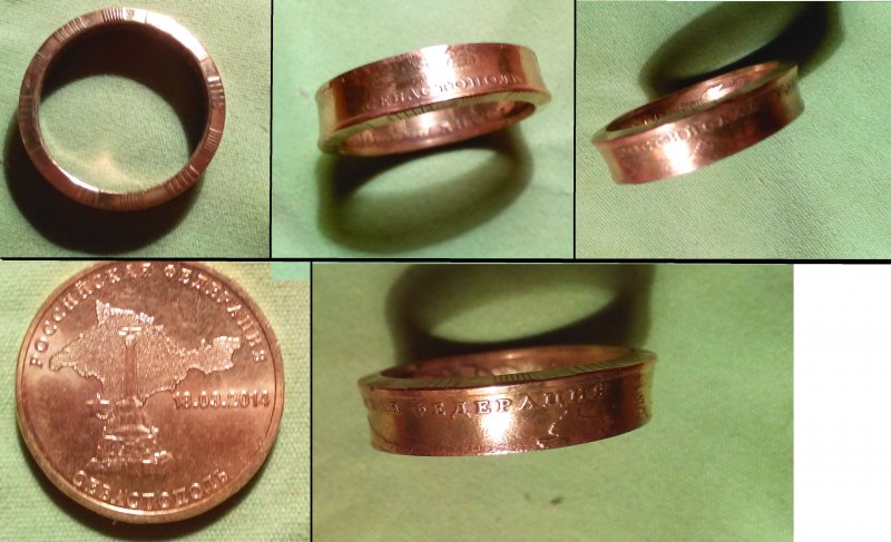 Кольцо из монеты