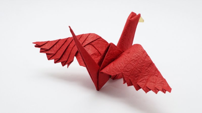Лягушка попрыгушка оригами