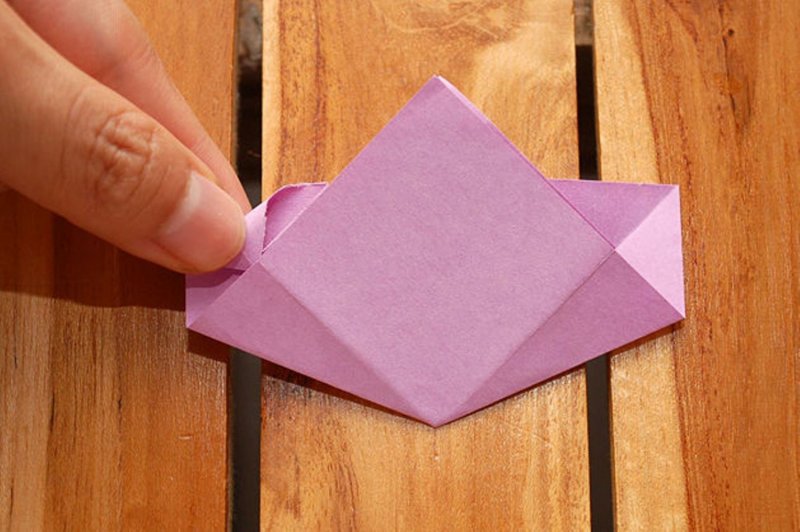 Книжечка из бумаги оригами
