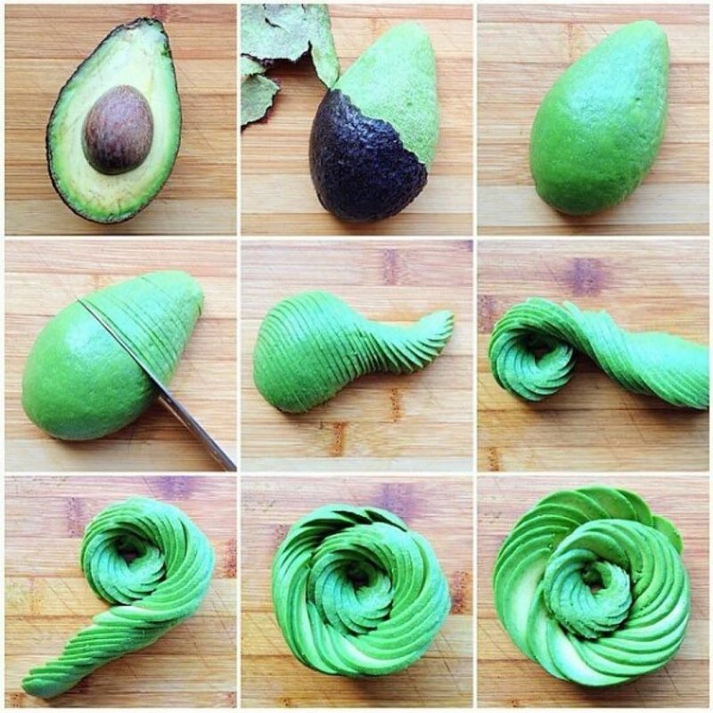 Поделки в стиле авокадо