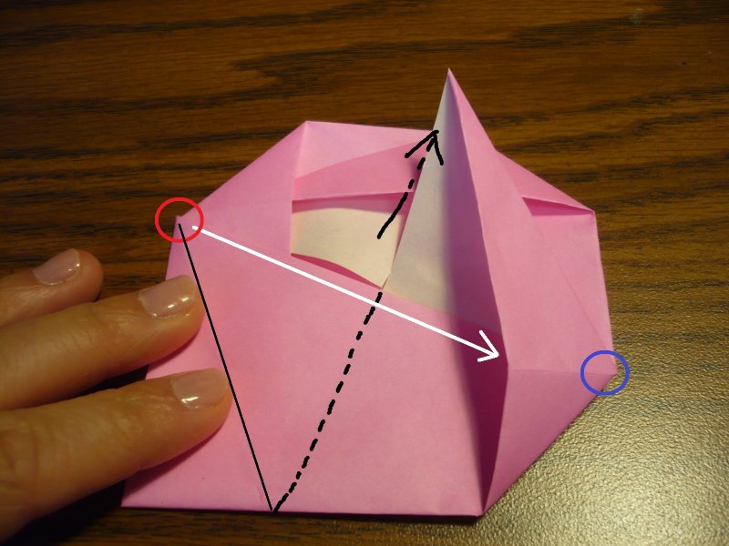 Оригами цикада из бумаги для детей
