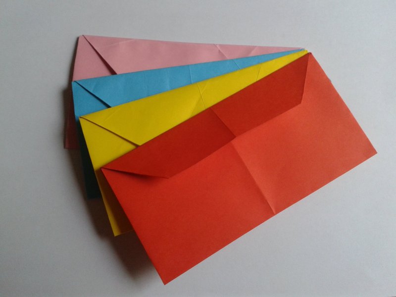 Красивые бумажные конверты